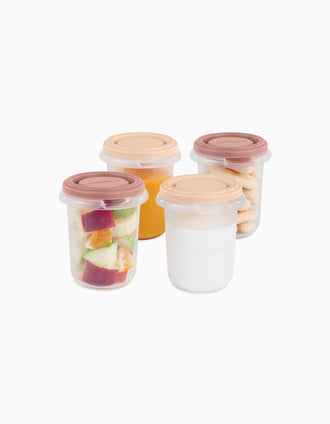 Pack Of 4 Airtight Containers Miniland 250Ml, Valencia