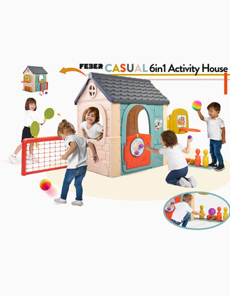 6 In 1 Feber 3A+ Ecological Activity House
