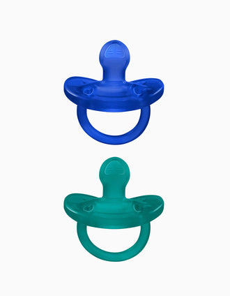 2 Chicco Physio Soft Soothers 16-36M, Blue