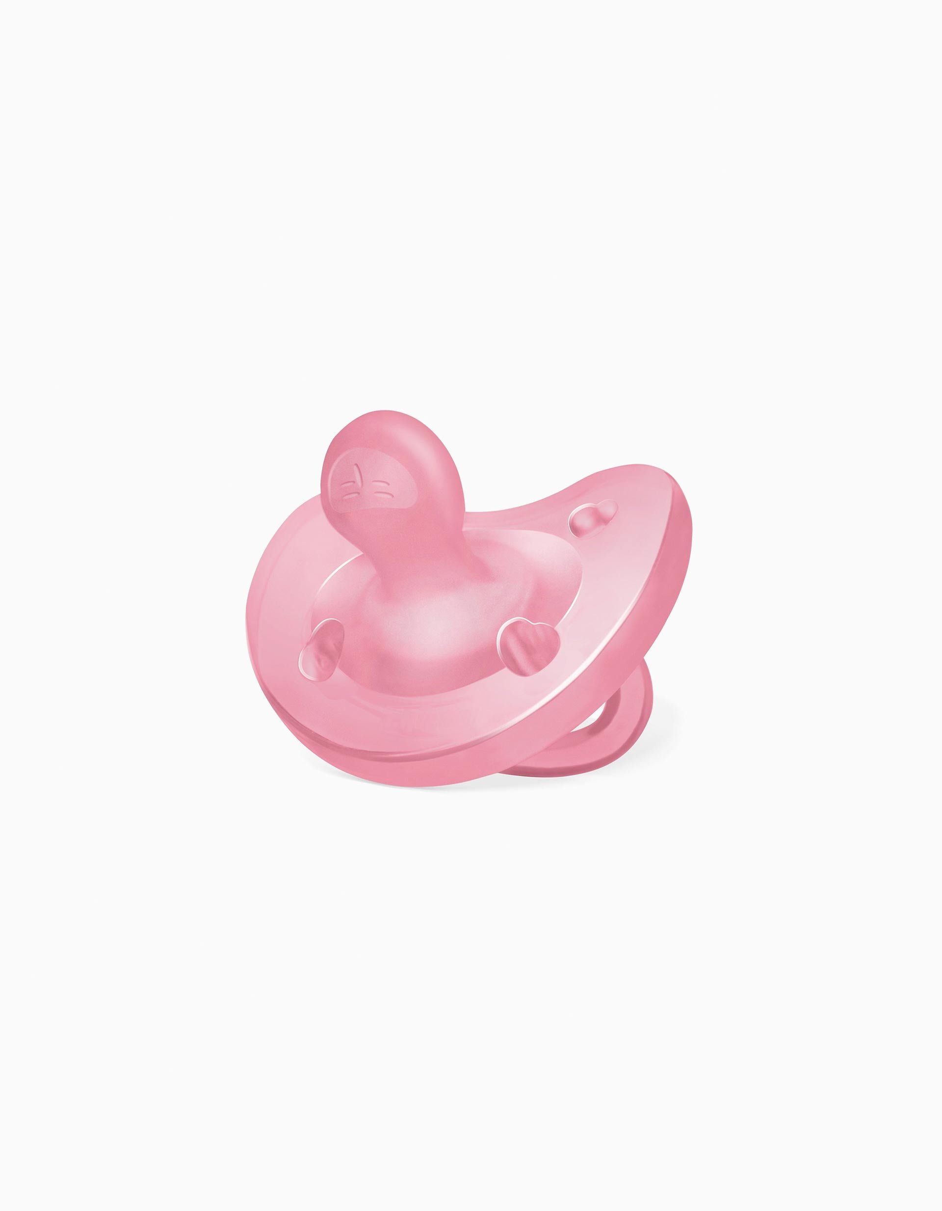 Chicco Physio Soft Soother 6-16M, Pink