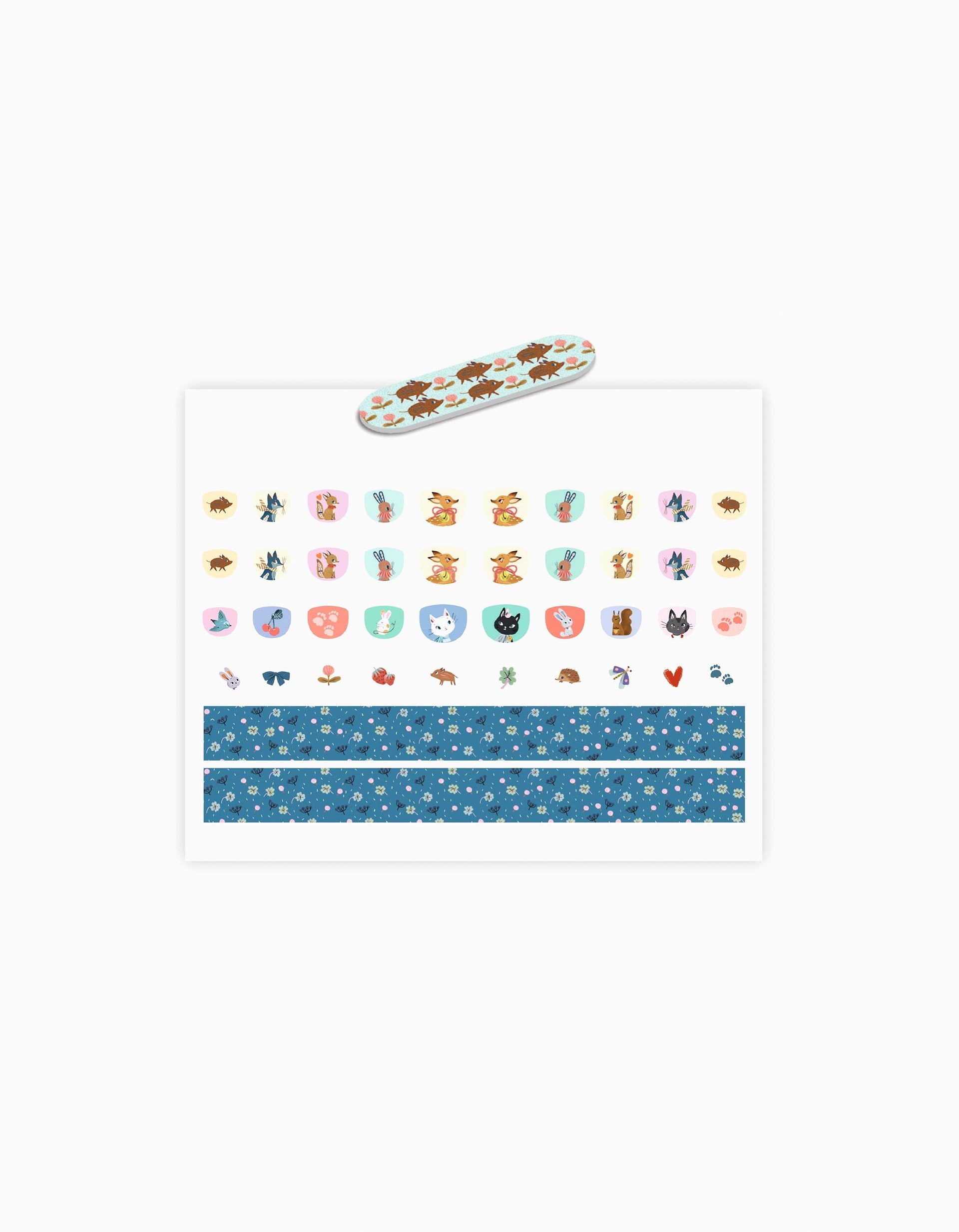 Djeco 4A+ Nail Stickers, Mimi