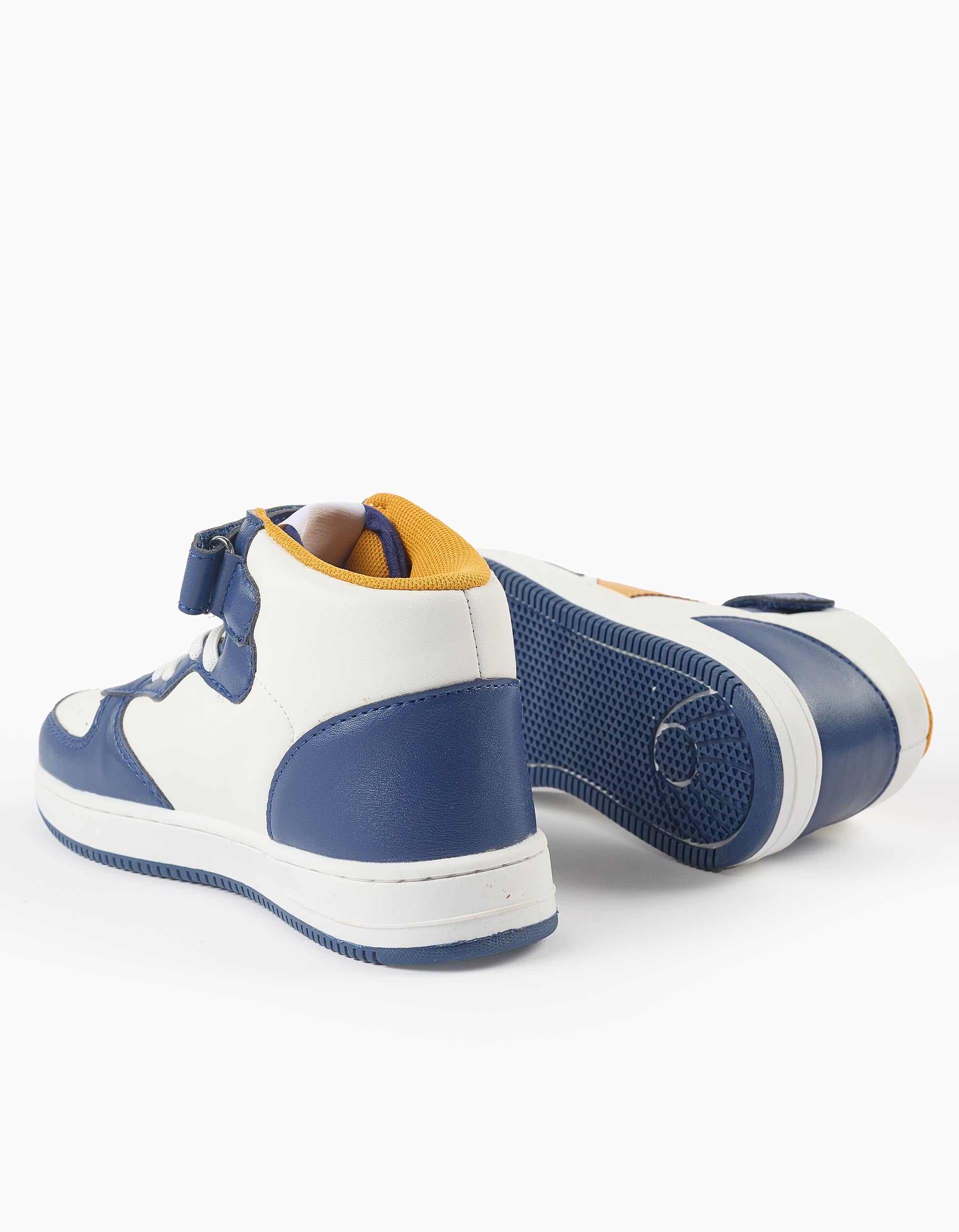 High Top Trainers for Boys 'Victoria Tiempo', White/Blue