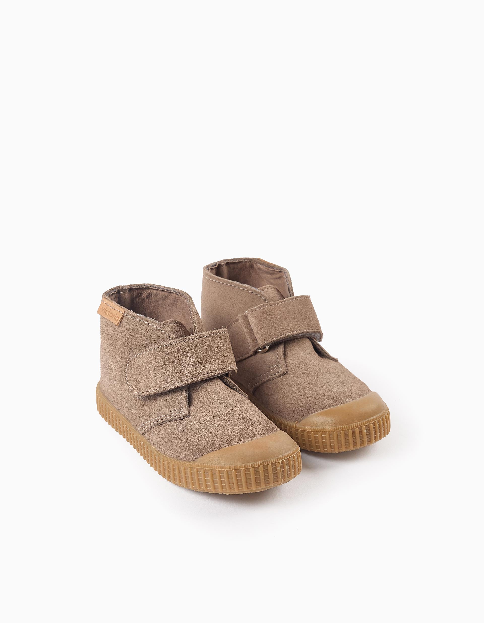 Suede Boots for Babies and Boys 'Victoria Safari', Taupe