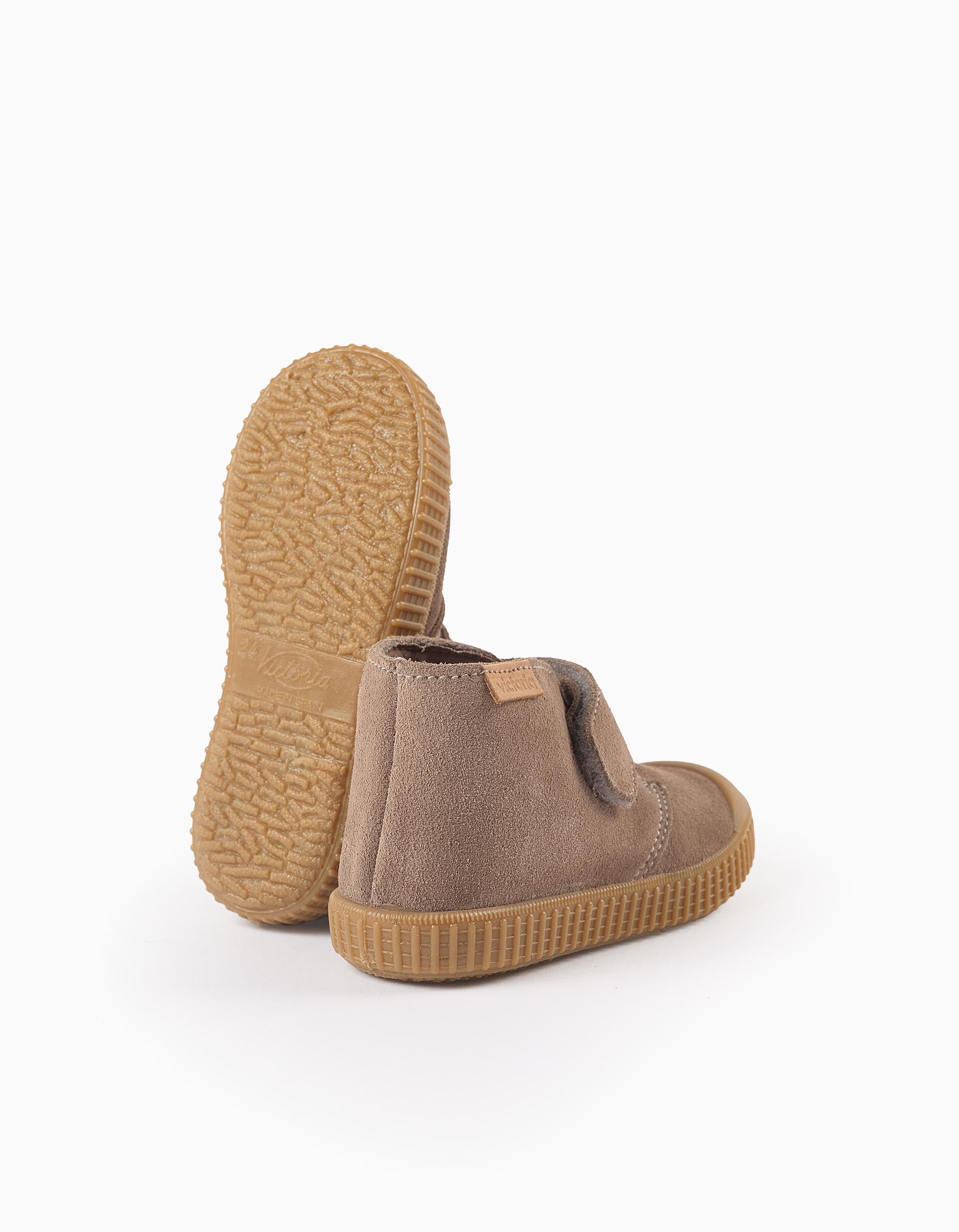 Suede Boots for Babies and Boys 'Victoria Safari', Taupe