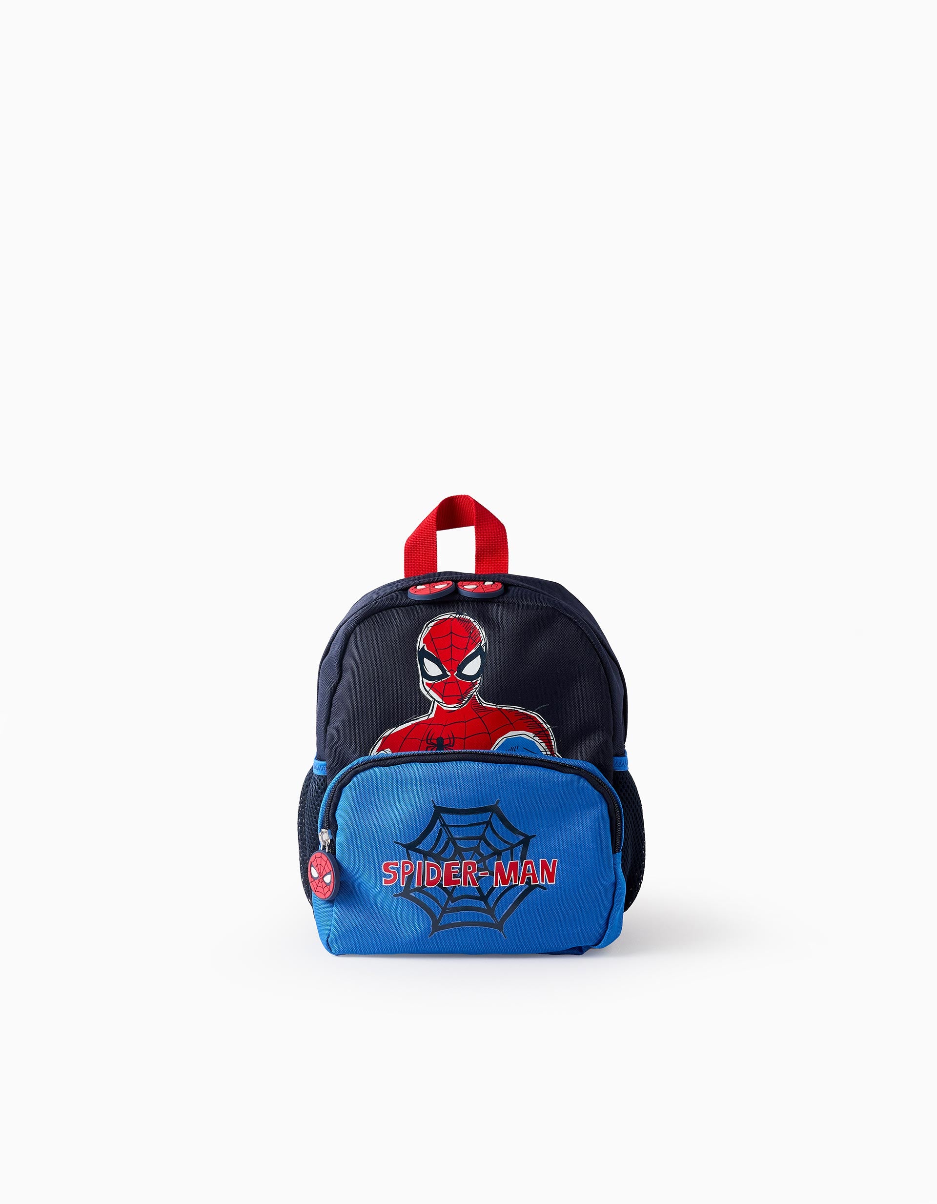 Sac à Dos avec Côtés en Filet pour Bébé et Garçon 'Spider-Man', Bleu