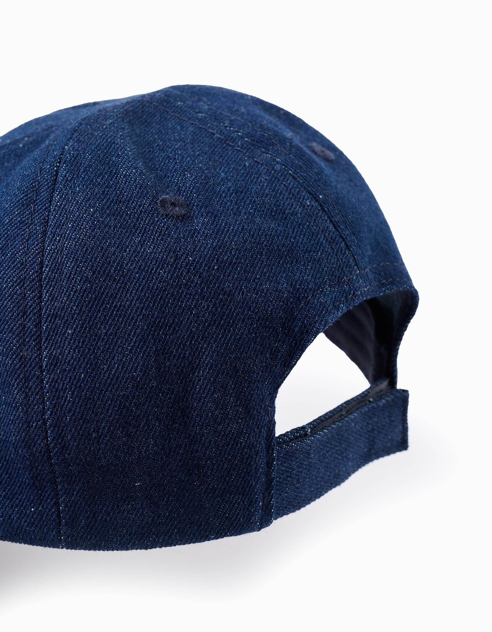 Denim Cap for Babies and Boys, Dark Blue