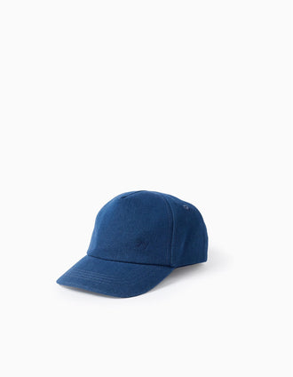Denim Cap for Babies and Boys, Dark Blue