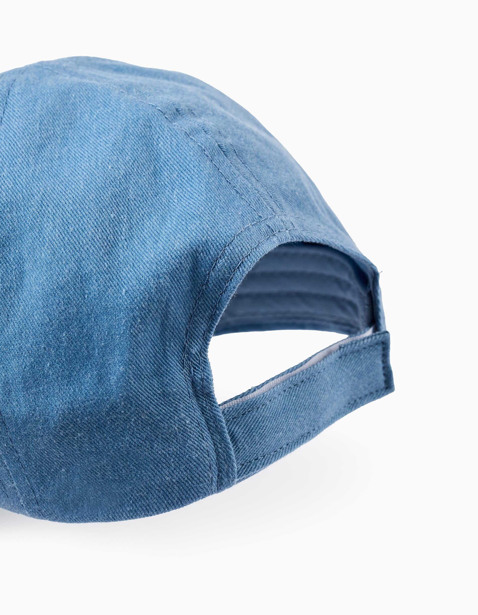 Denim Cap for Girls 'Stitch', Blue