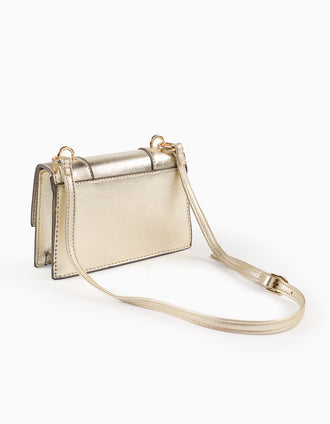 Sac Bandoulière avec Strass pour Fille, Doré
