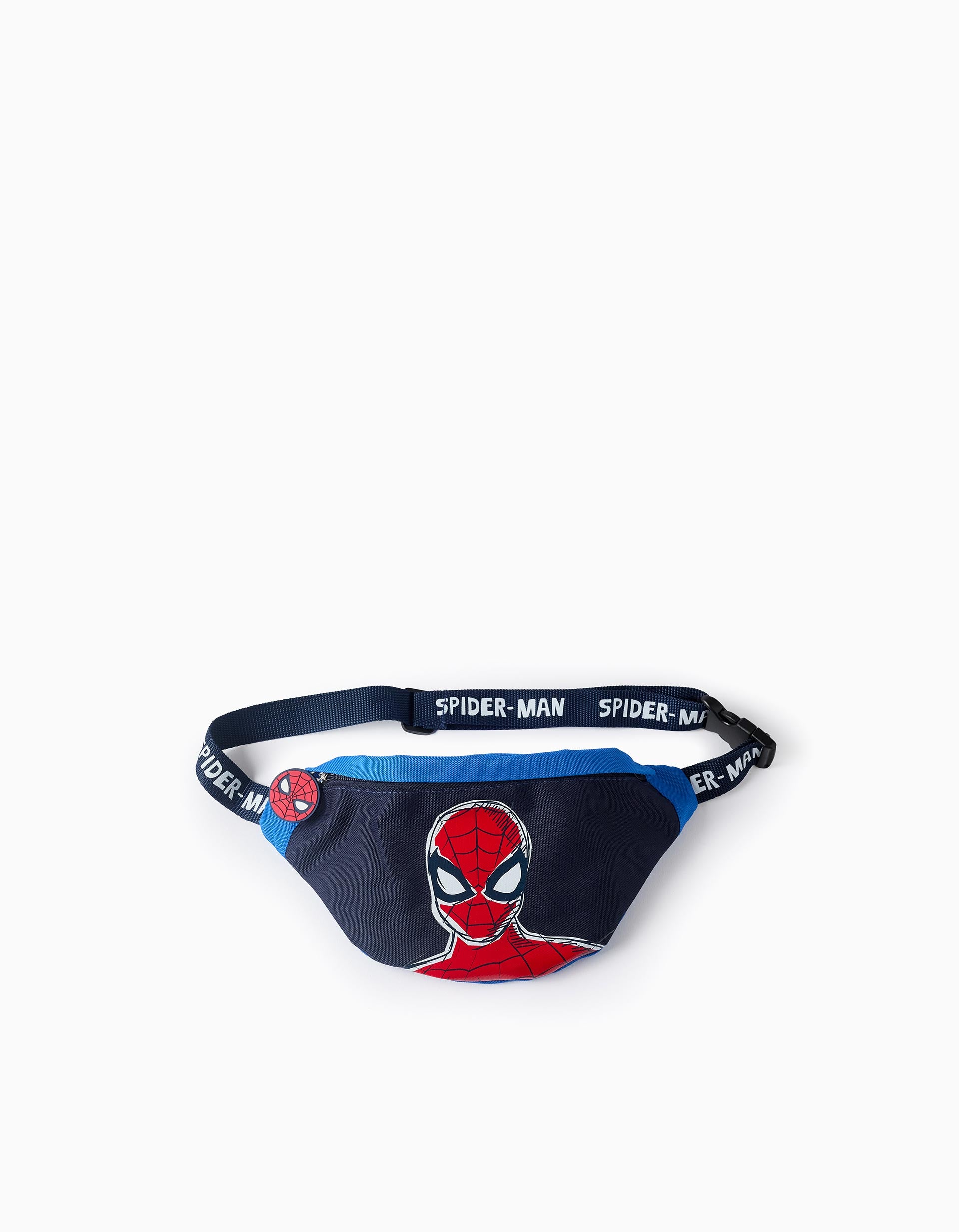 Sac Banane pour Garçon 'Spiderman', Bleu Foncé/Rouge