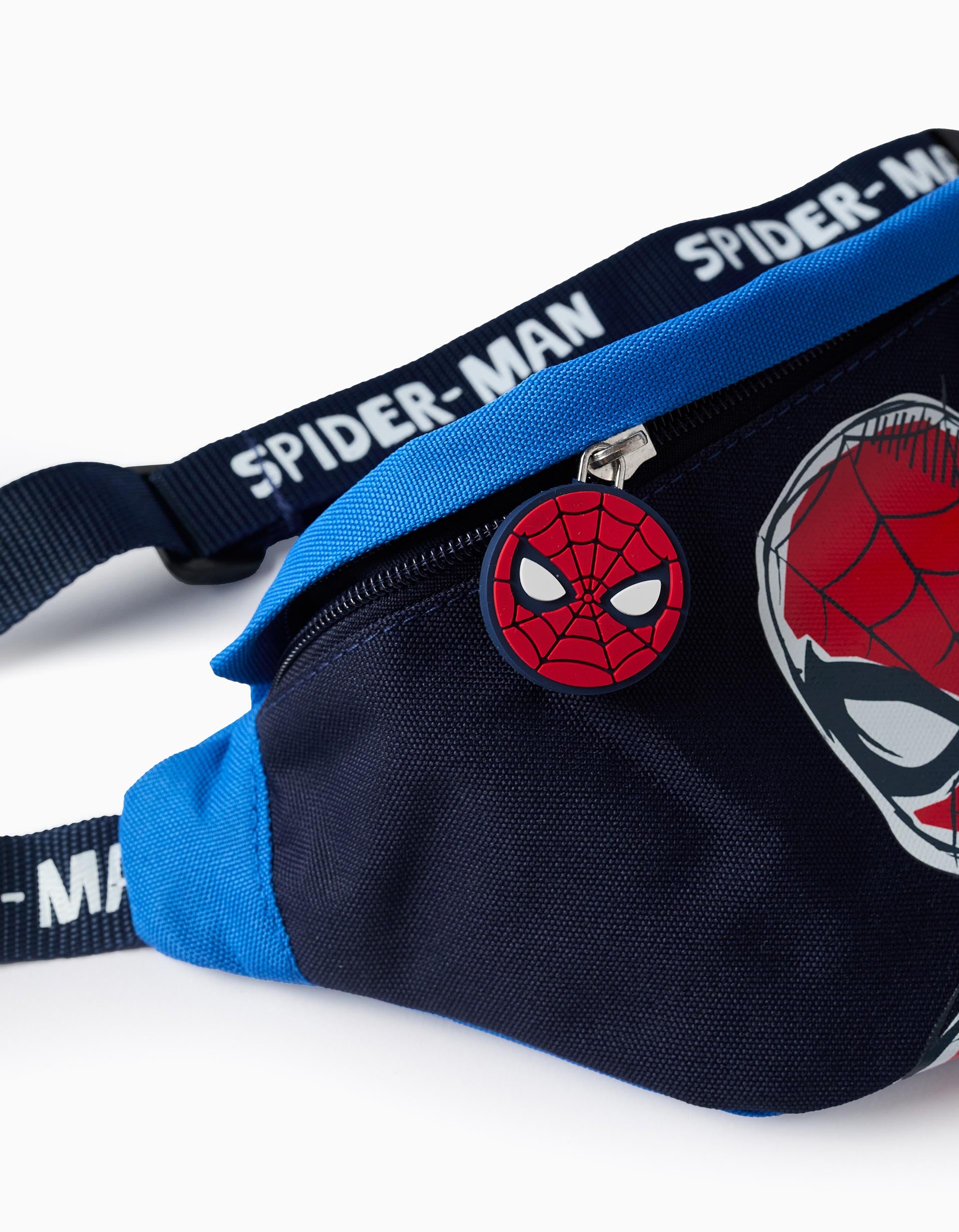 Sac Banane pour Garçon 'Spiderman', Bleu Foncé/Rouge