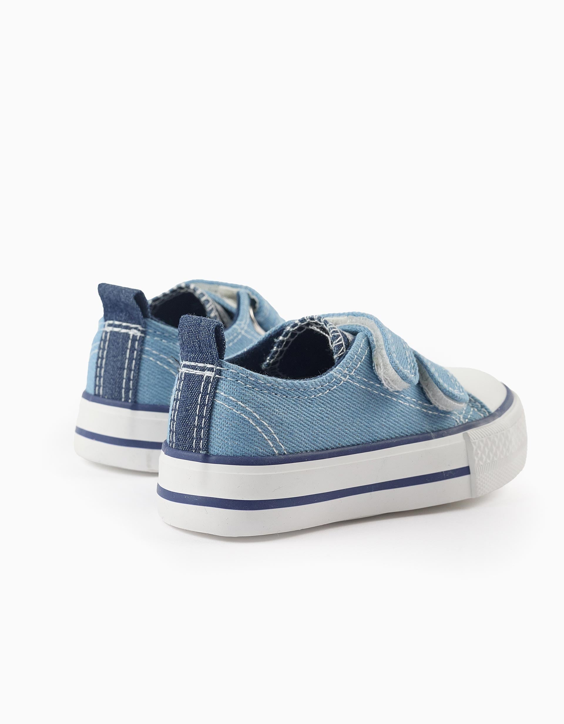 Baskets en Jean pour Bébé '50's Sneakers', Bleu