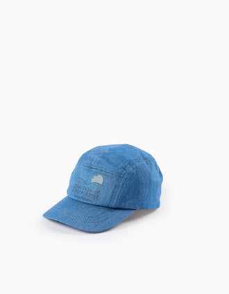 Casquette en Jean Léger pour Bébé Garçon 'Loire', Bleu
