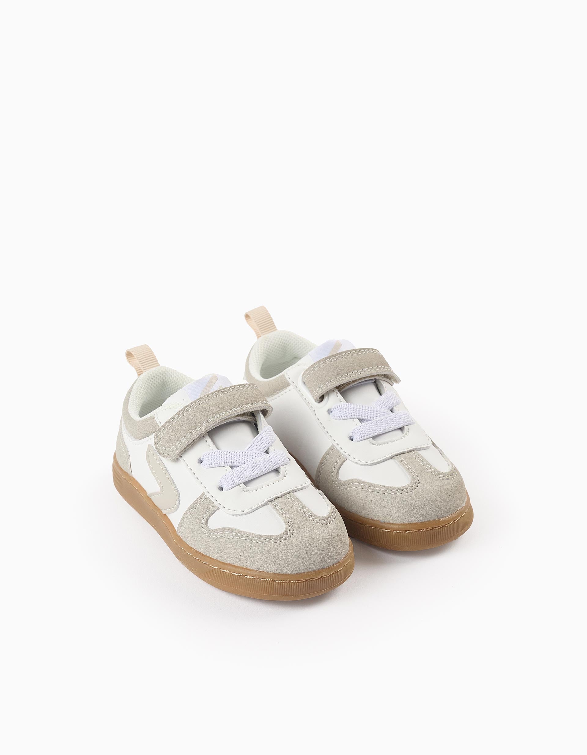 Zapatillas para Bebé Niño 'ZY Move', Blanco/Beige