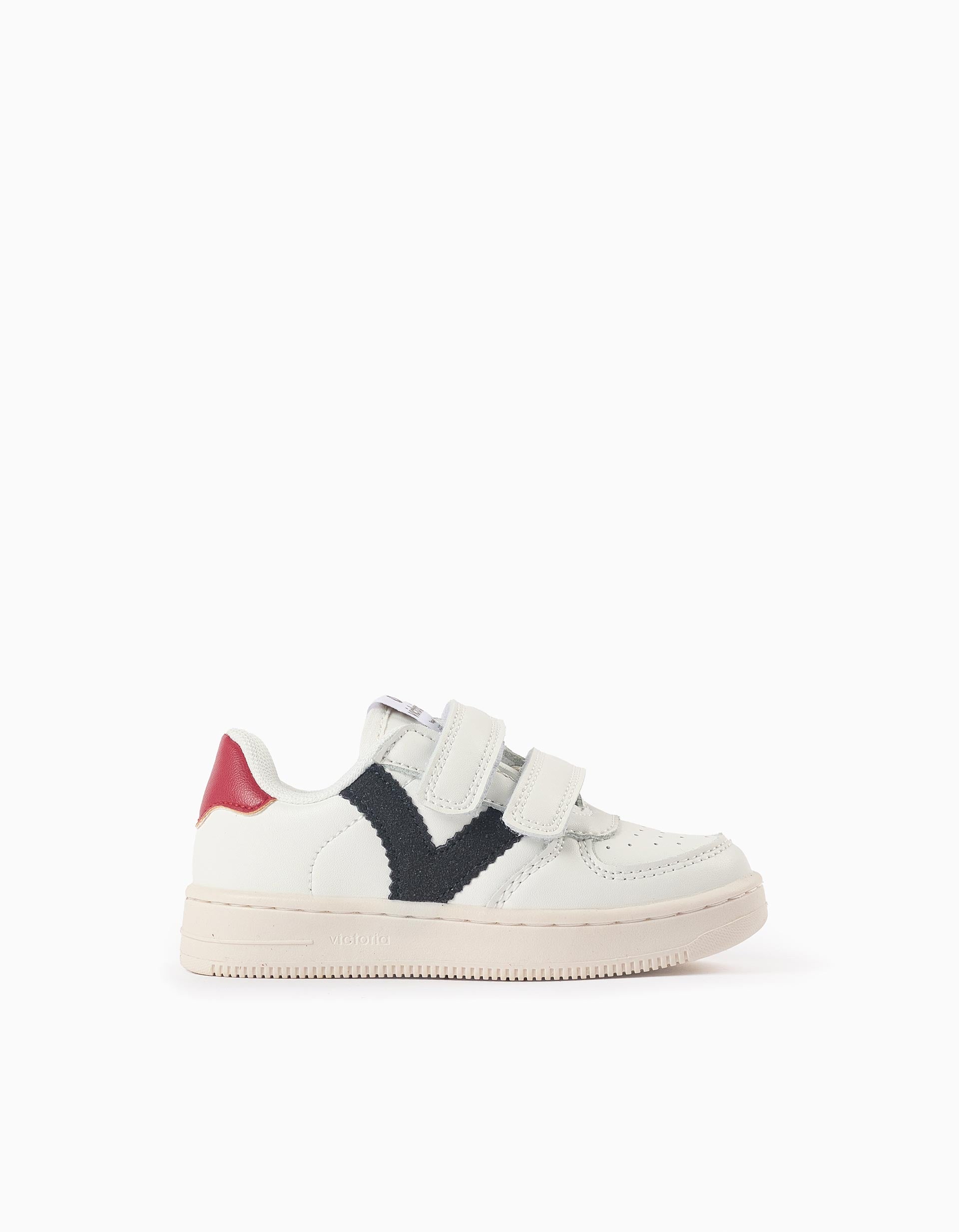 Trainers for Babies and Children 'Victoria Tiempo', White/Red/Black