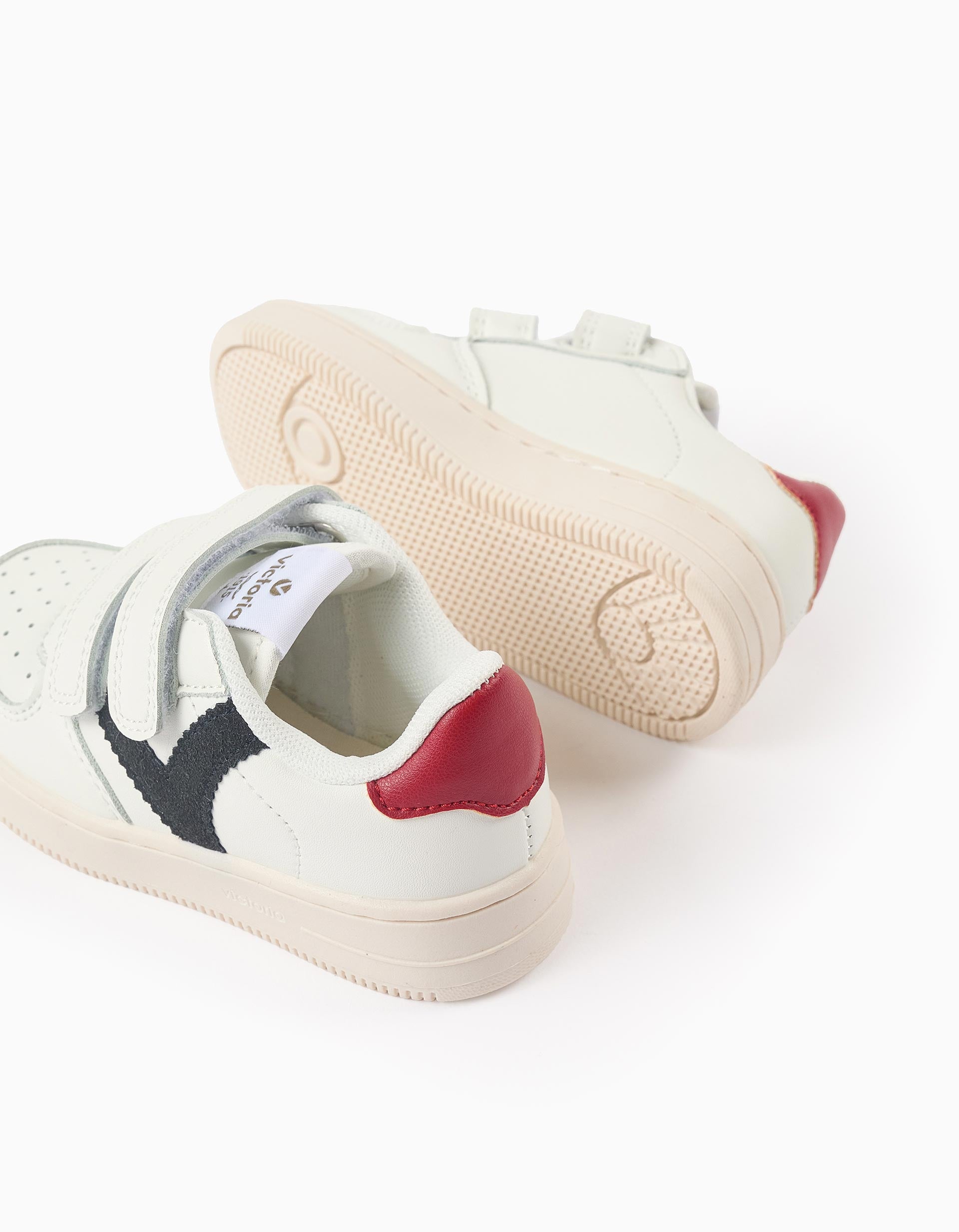 Trainers for Babies and Children 'Victoria Tiempo', White/Red/Black