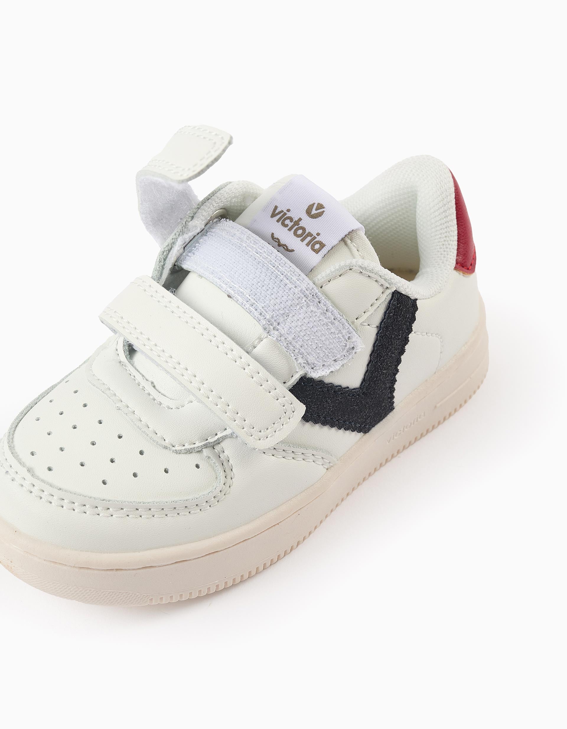 Trainers for Babies and Children 'Victoria Tiempo', White/Red/Black