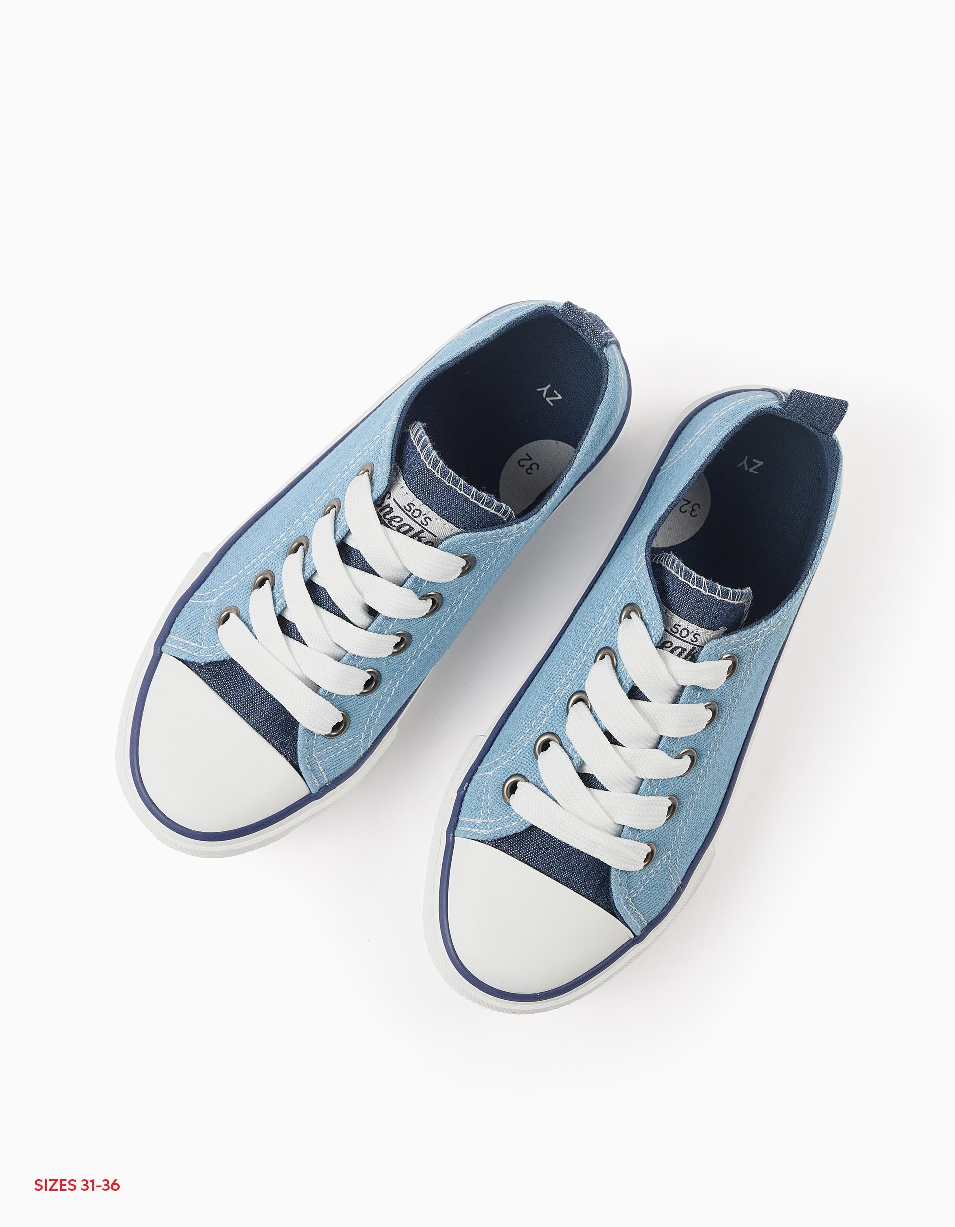 Sapatilhas de Ganga para Criança '50's Sneakers', Azul