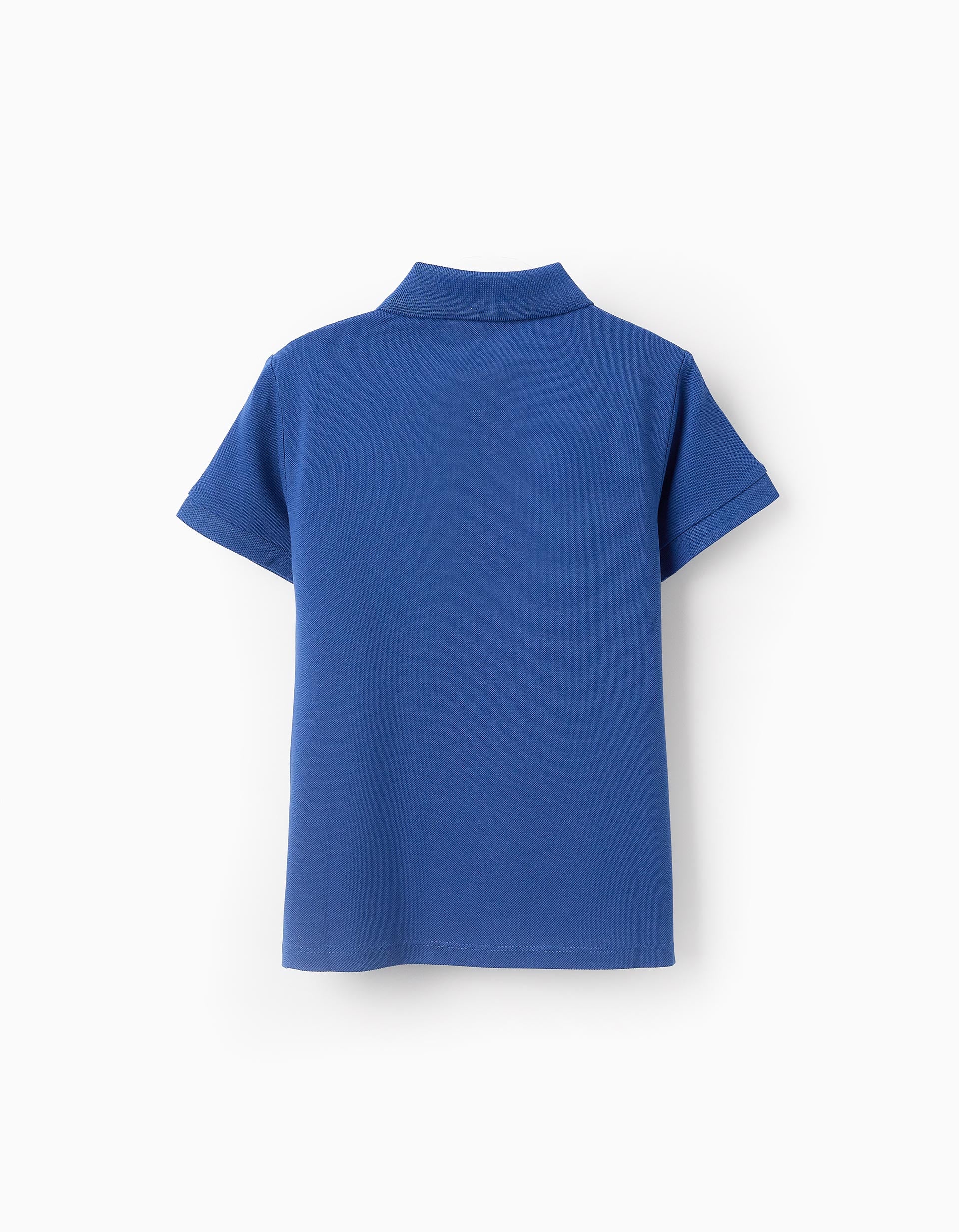 Cotton Polo Shirt for Boys 'ZY', Blue