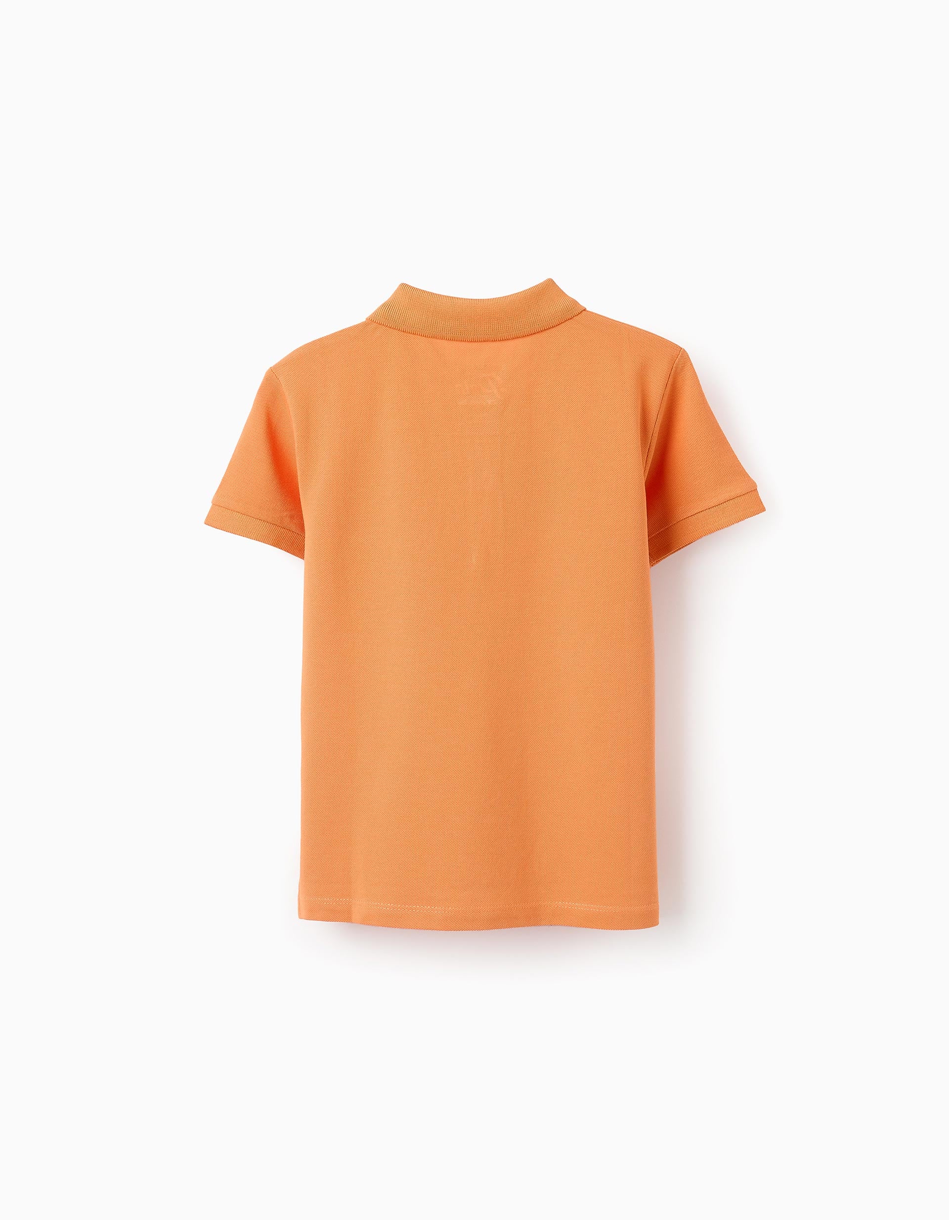 Cotton Polo Shirt for Boys 'ZY', Orange