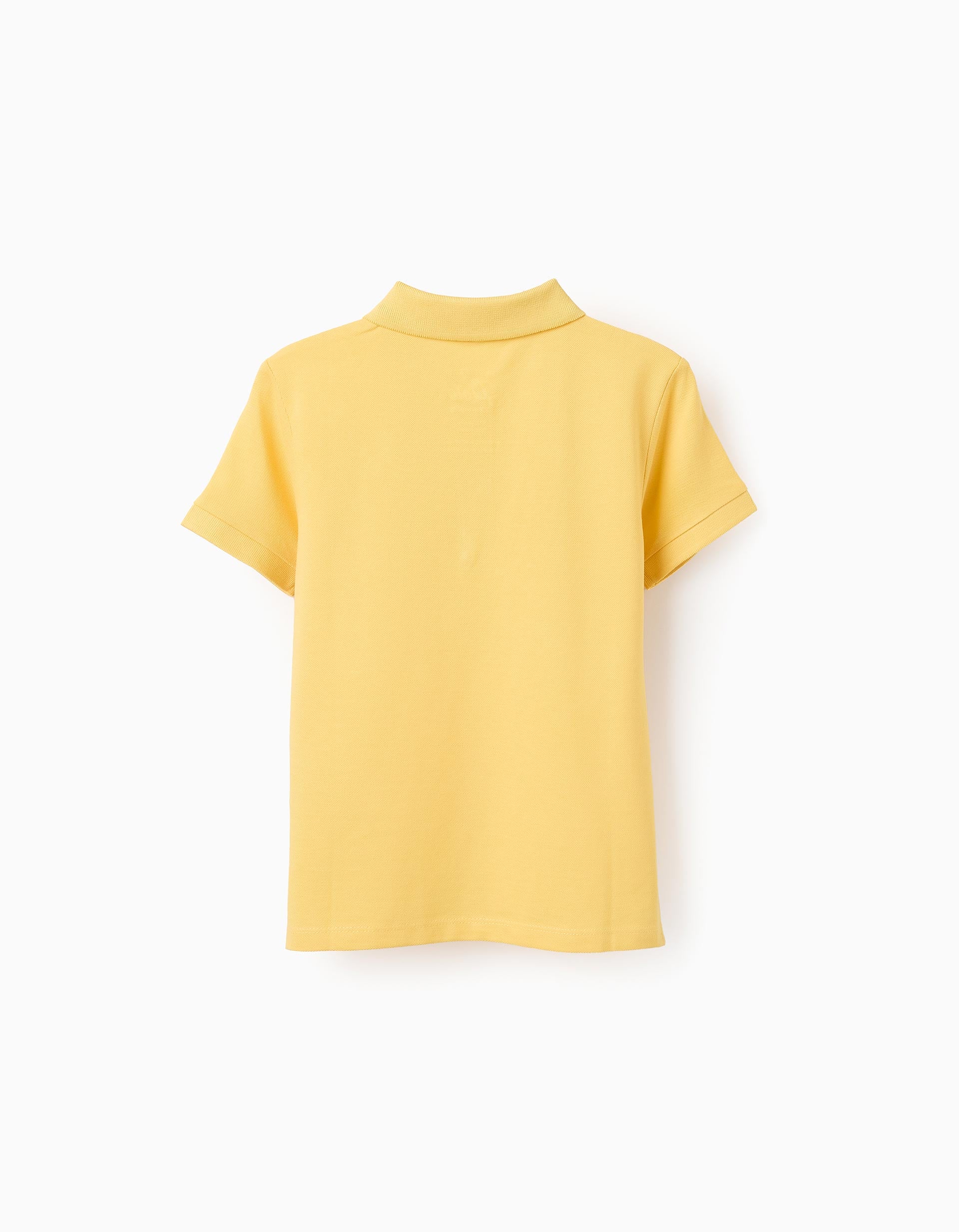 Cotton Polo Shirt for Boys 'ZY', Yellow