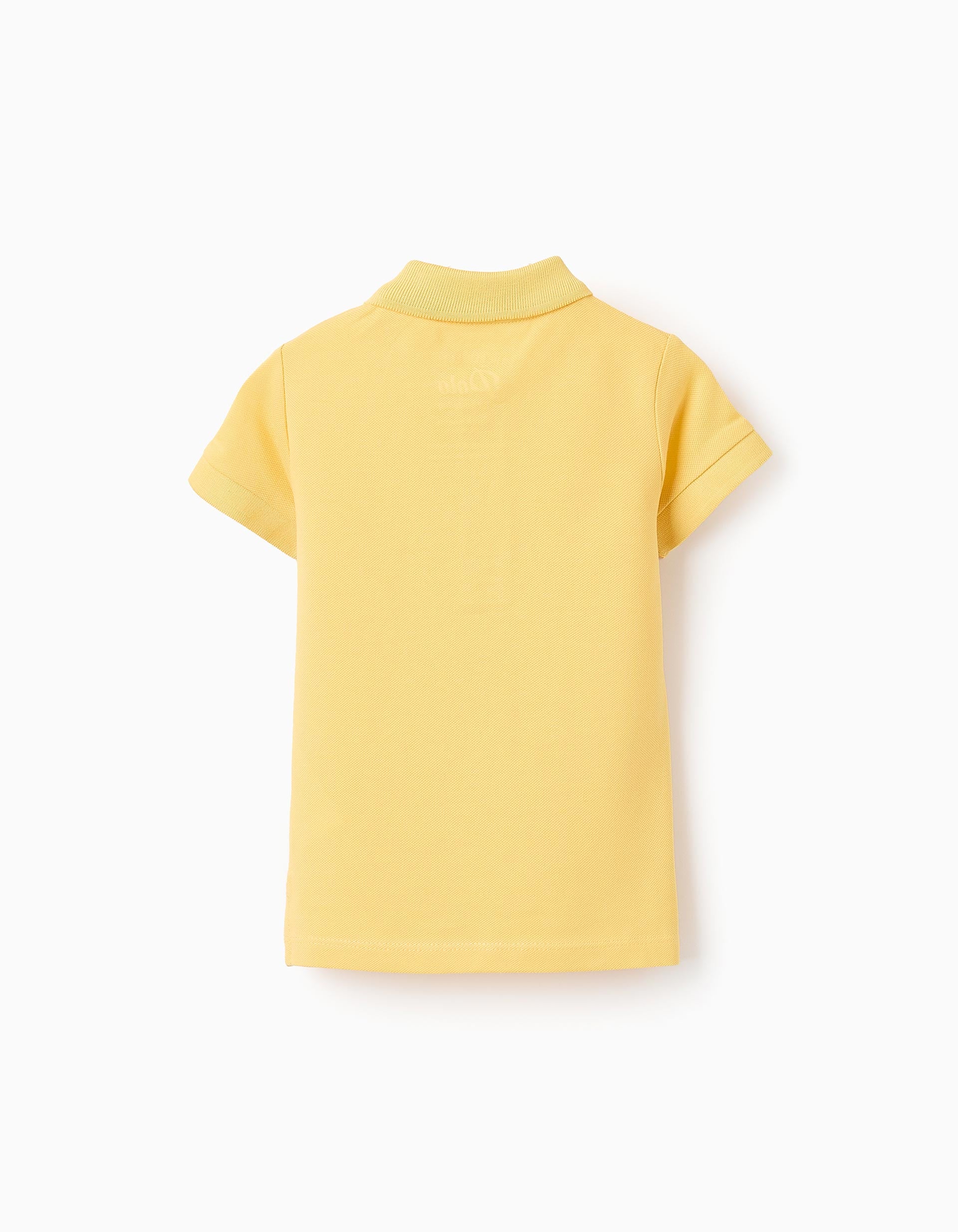 Cotton Polo Shirt for Baby Boys 'ZY', Yellow