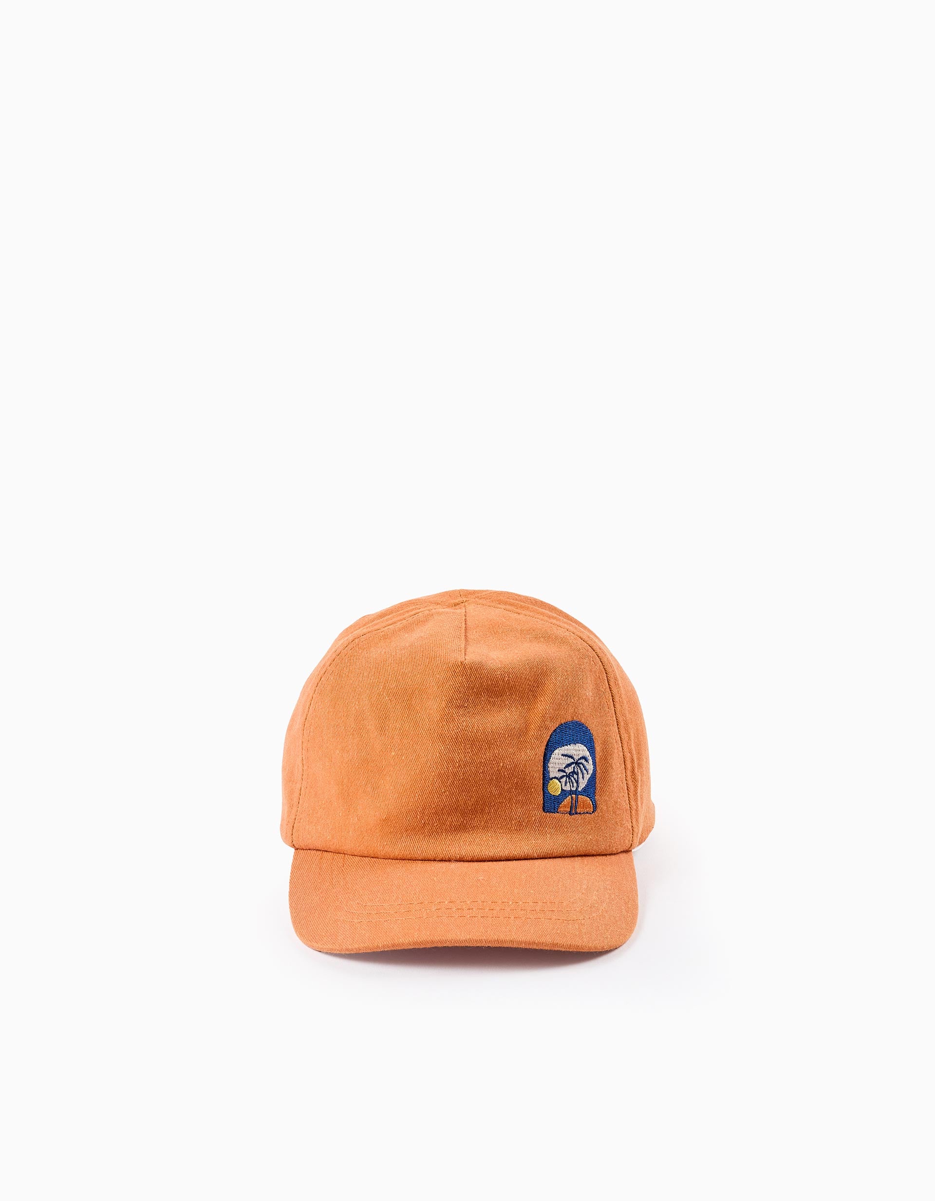 Cotton Cap for Boys 'Island', Orange