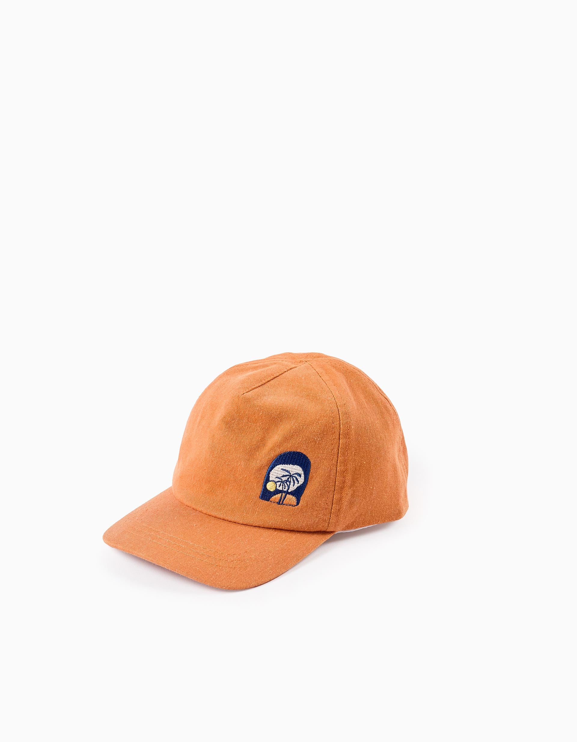 Cotton Cap for Boys 'Island', Orange