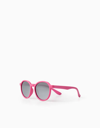 Lunettes de Soleil UV Niveau 3 pour Fille 5-10A, Rose