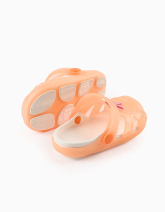 Clogs de Borracha para Bebé Menina 'Estrela do Mar', Coral/Rosa