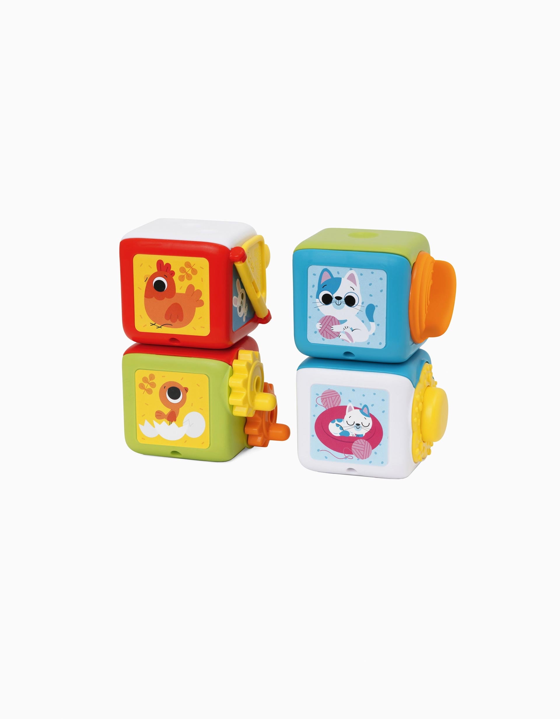 Chicco 2 In 1 Multi Activity Cubes 10M+