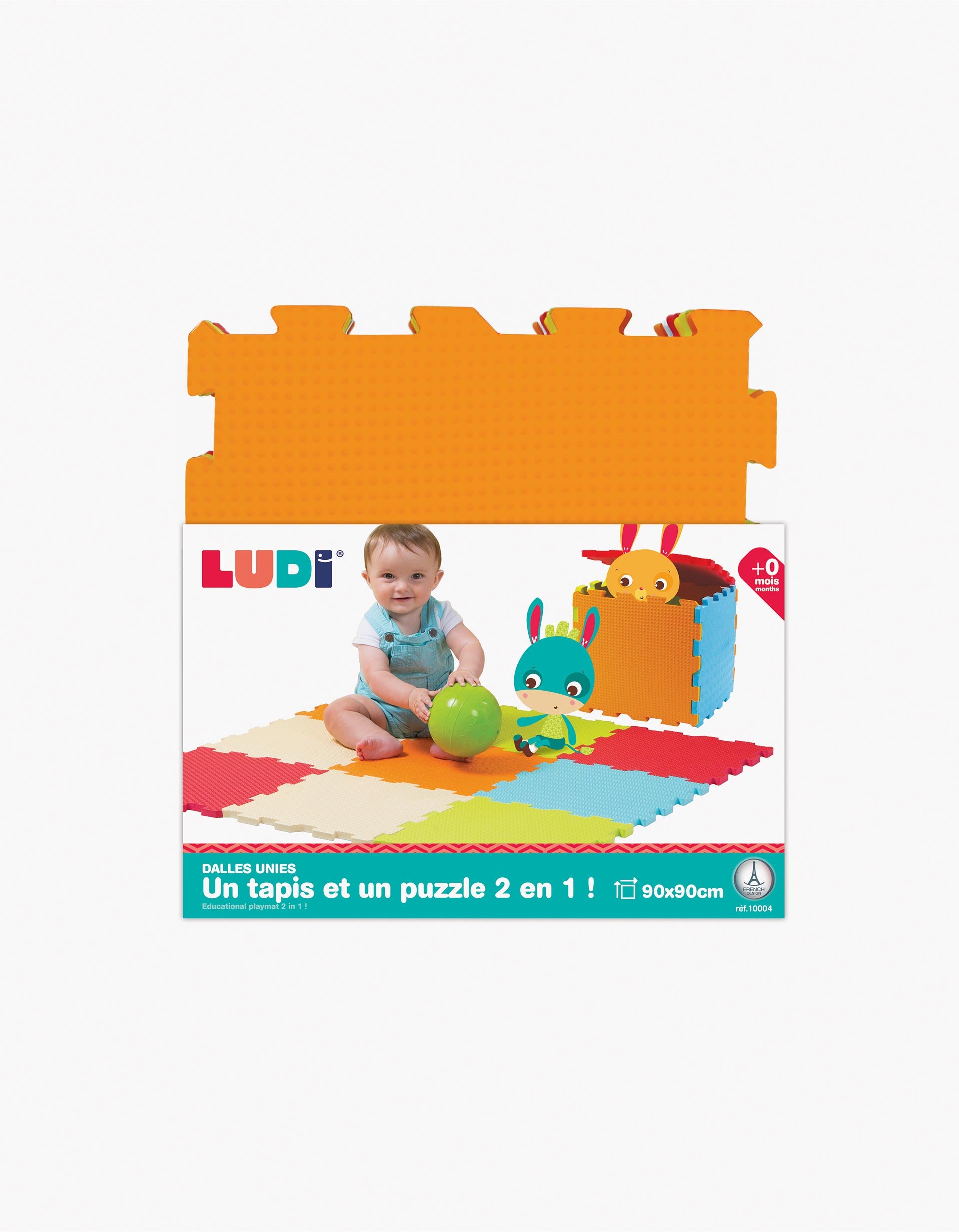 Ludi EVA Foam Activity Mat 0M+, Green