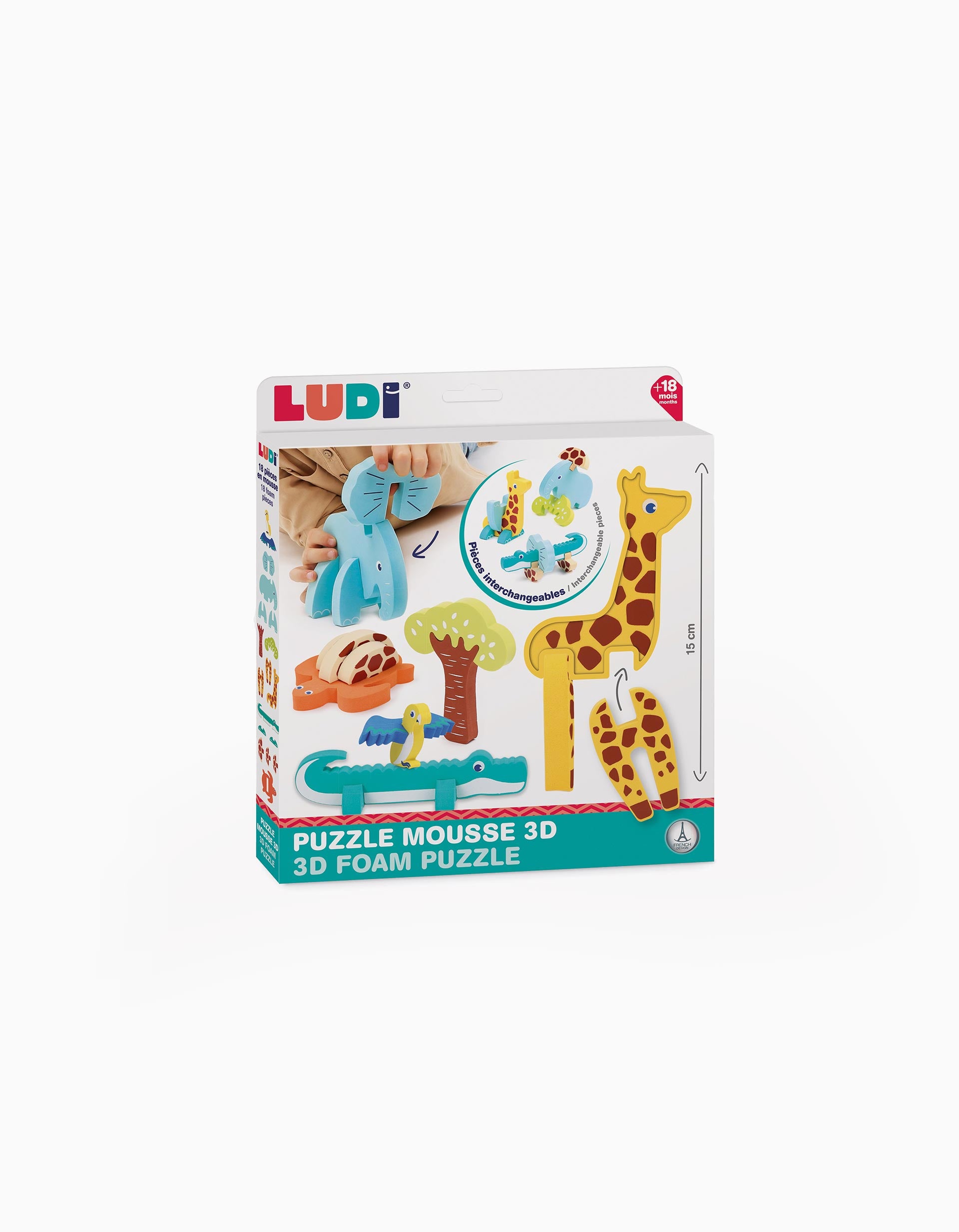 Ludi 3D Puzzle 18M+