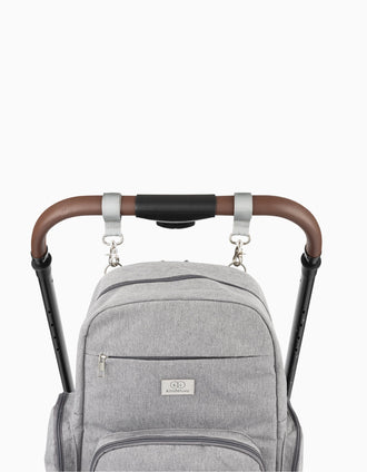 Kinderland Round Backpack, Grey