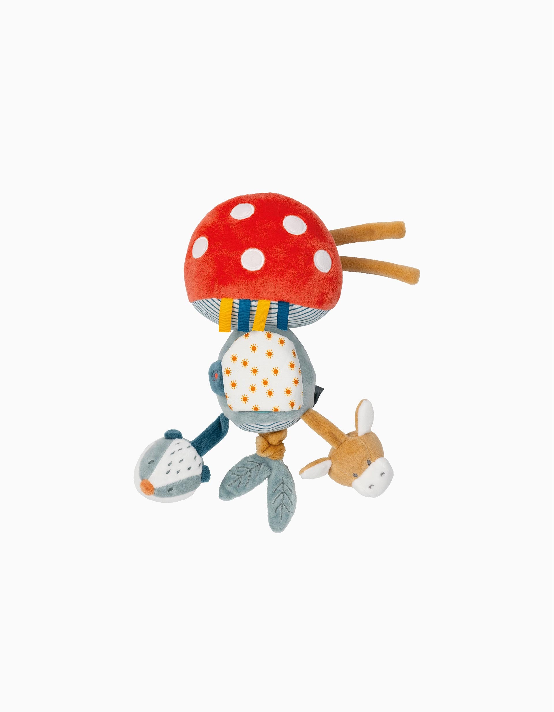 Nattou Mushroom Activity Plush 0M+