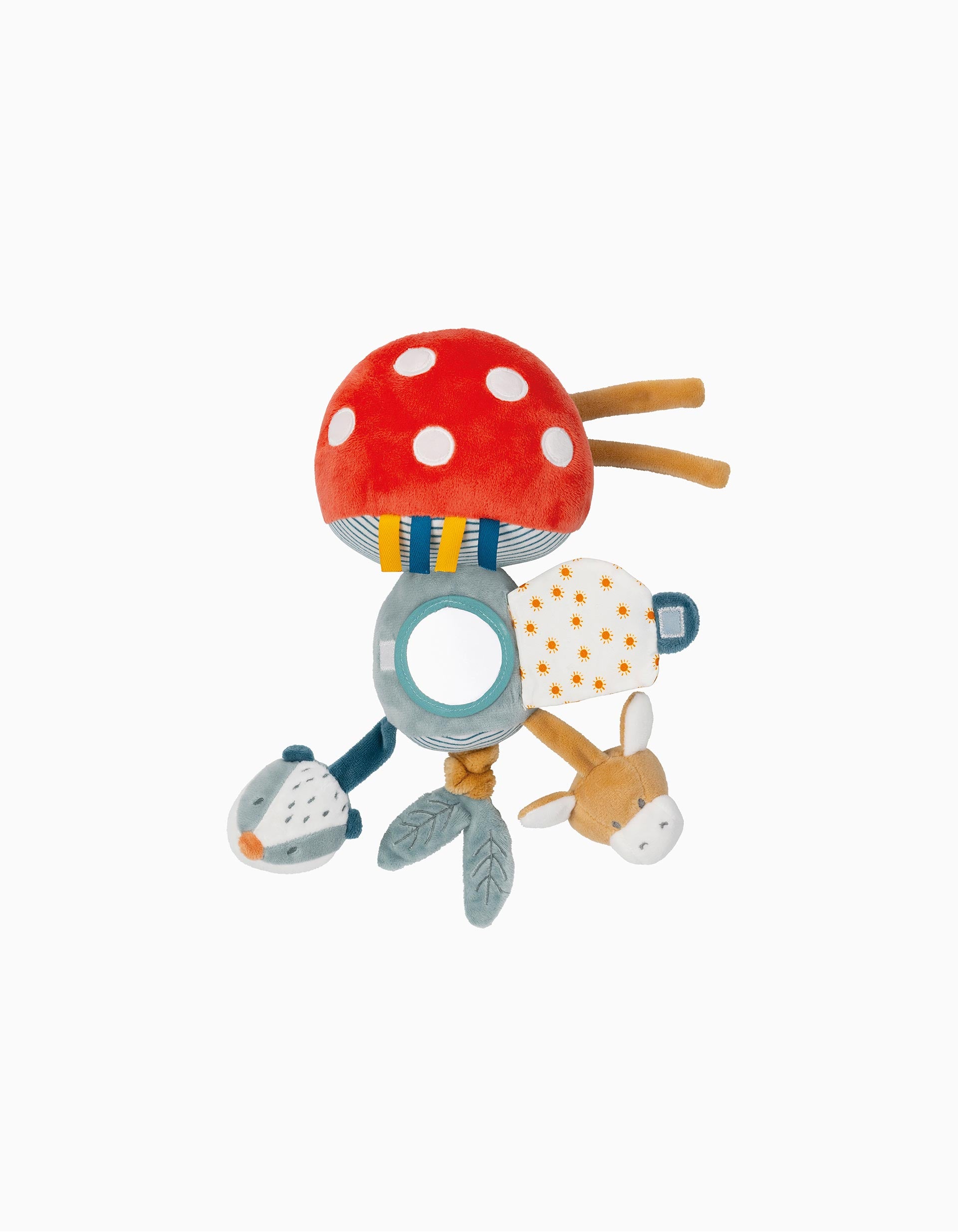 Nattou Mushroom Activity Plush 0M+