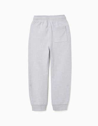 Pantalón Jogger con Bolsillos Sellados para Niño 'Slim', Gris