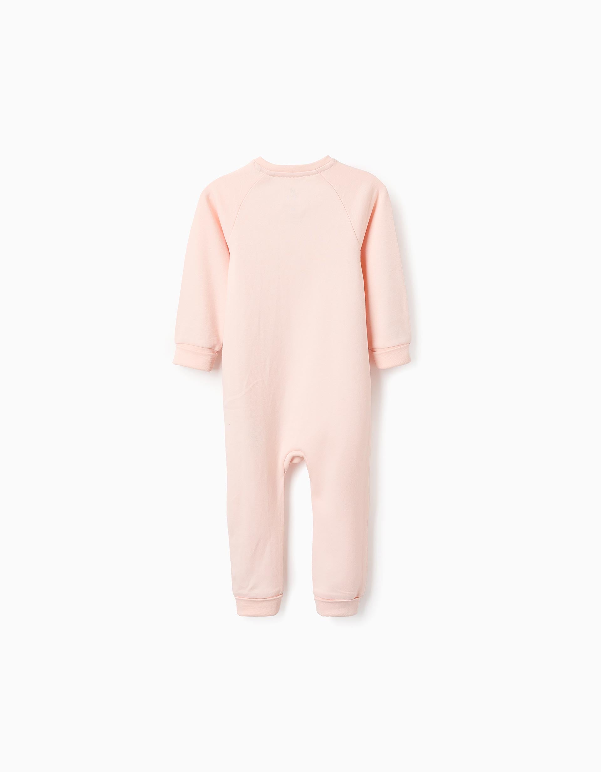 Babygrow sem Pés em Interlock para Bebé Menina 'Nala', Rosa