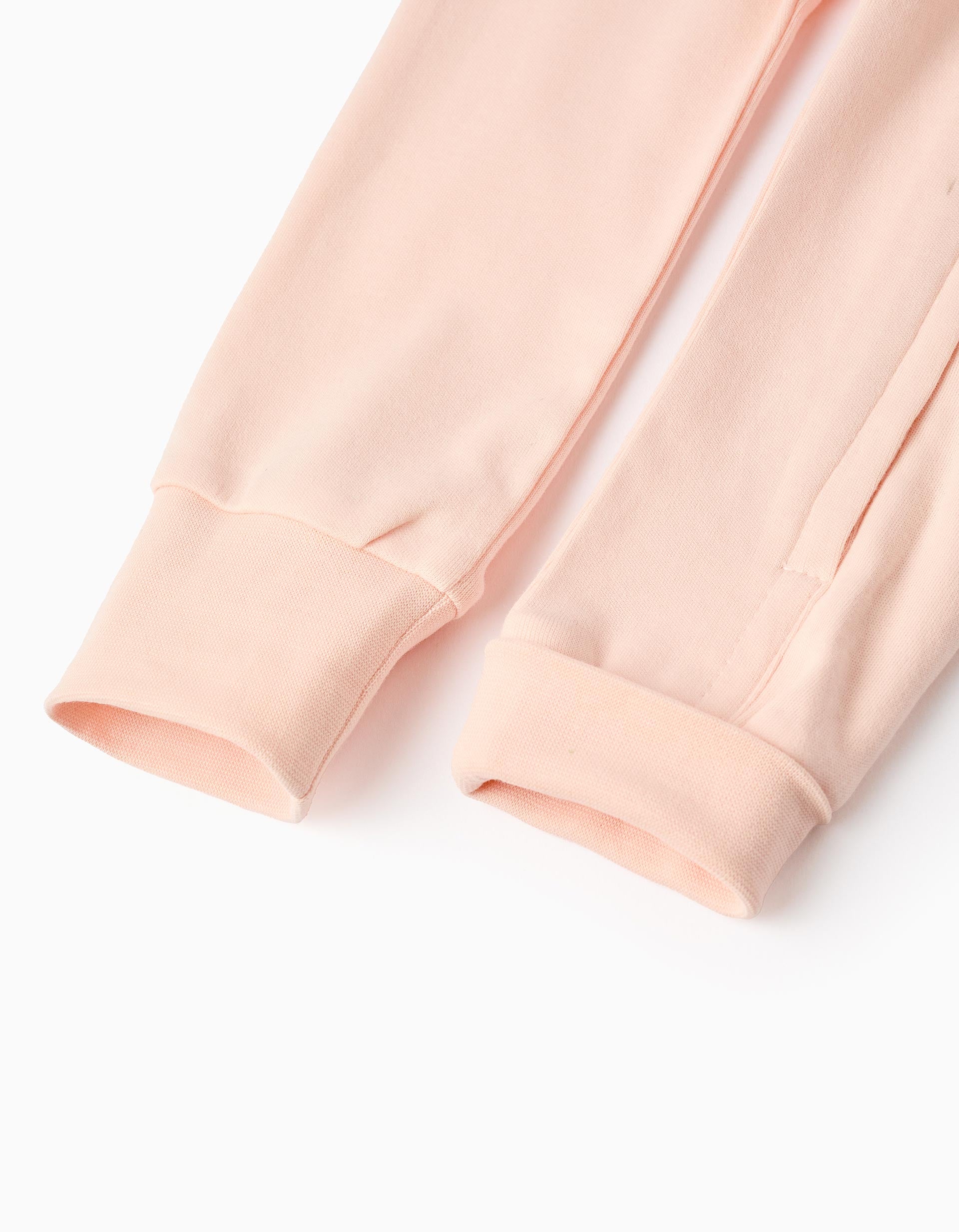 Babygrow sem Pés em Interlock para Bebé Menina 'Nala', Rosa