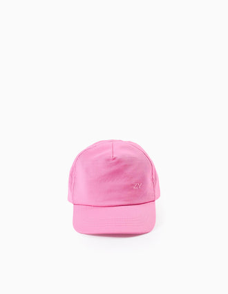 Gorra de Algodón para Bebé y Niña 'ZY', Rosa