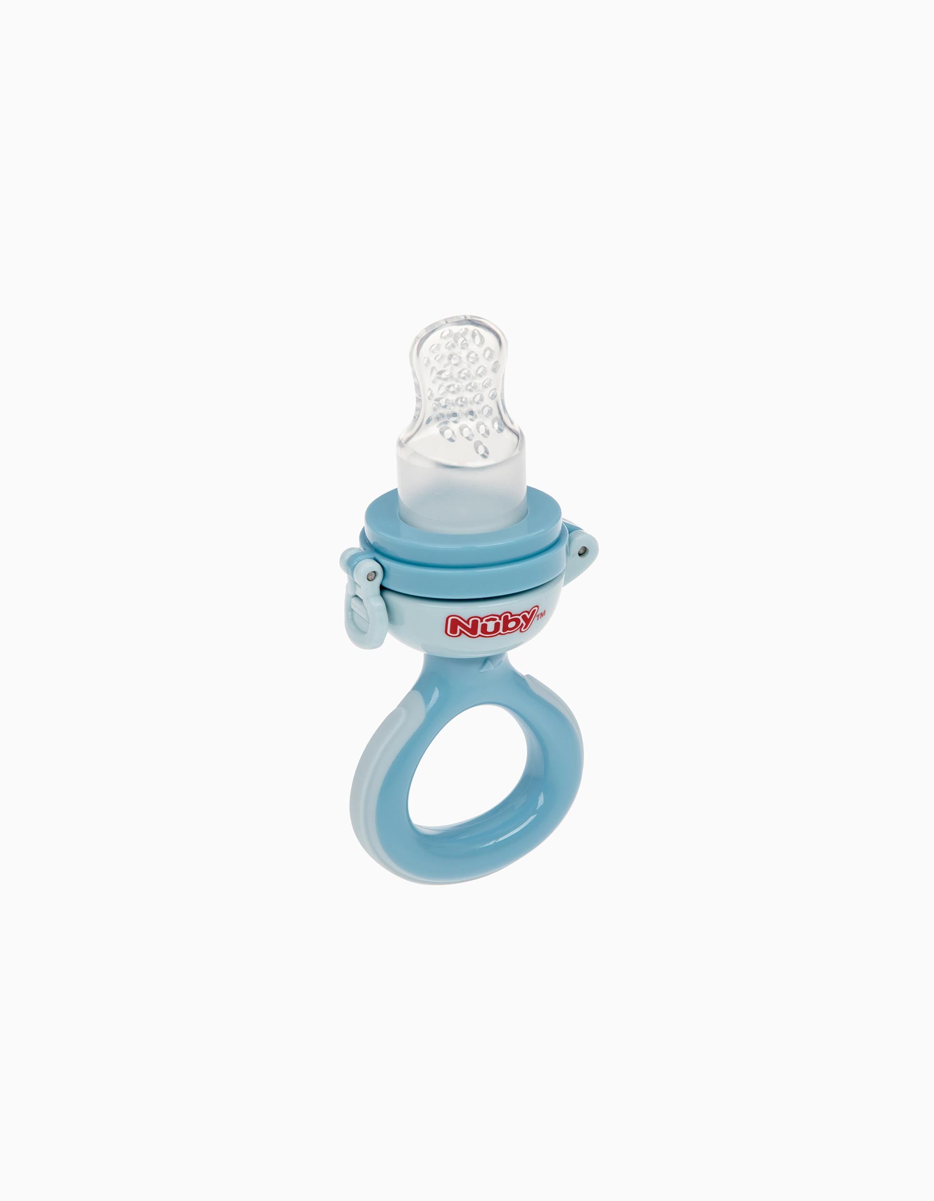 Alimentador de Silicone Nuby 6M+, Blue