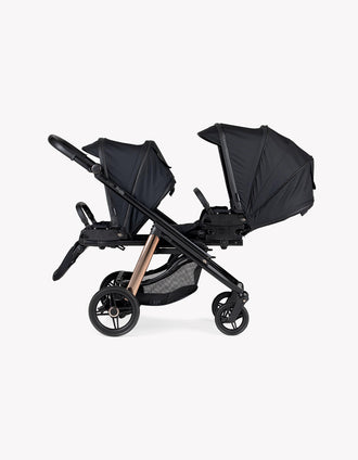 Bebecar Double Stroller Compact Black
