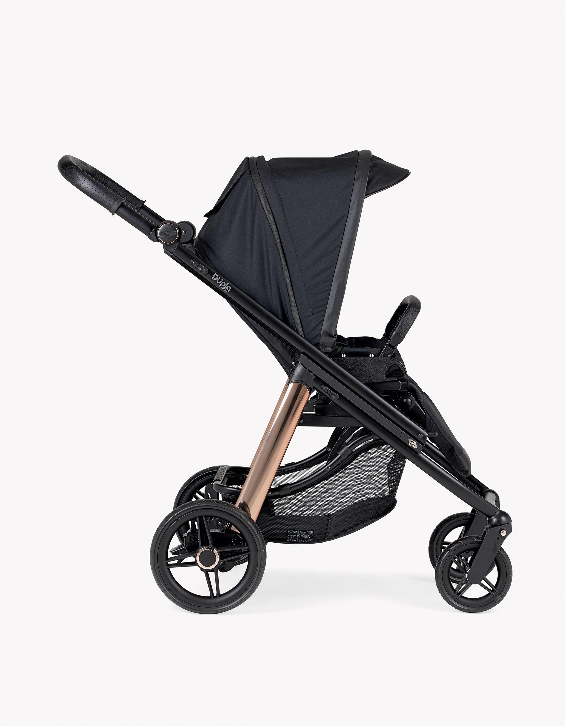 Bebecar Double Stroller Compact Black