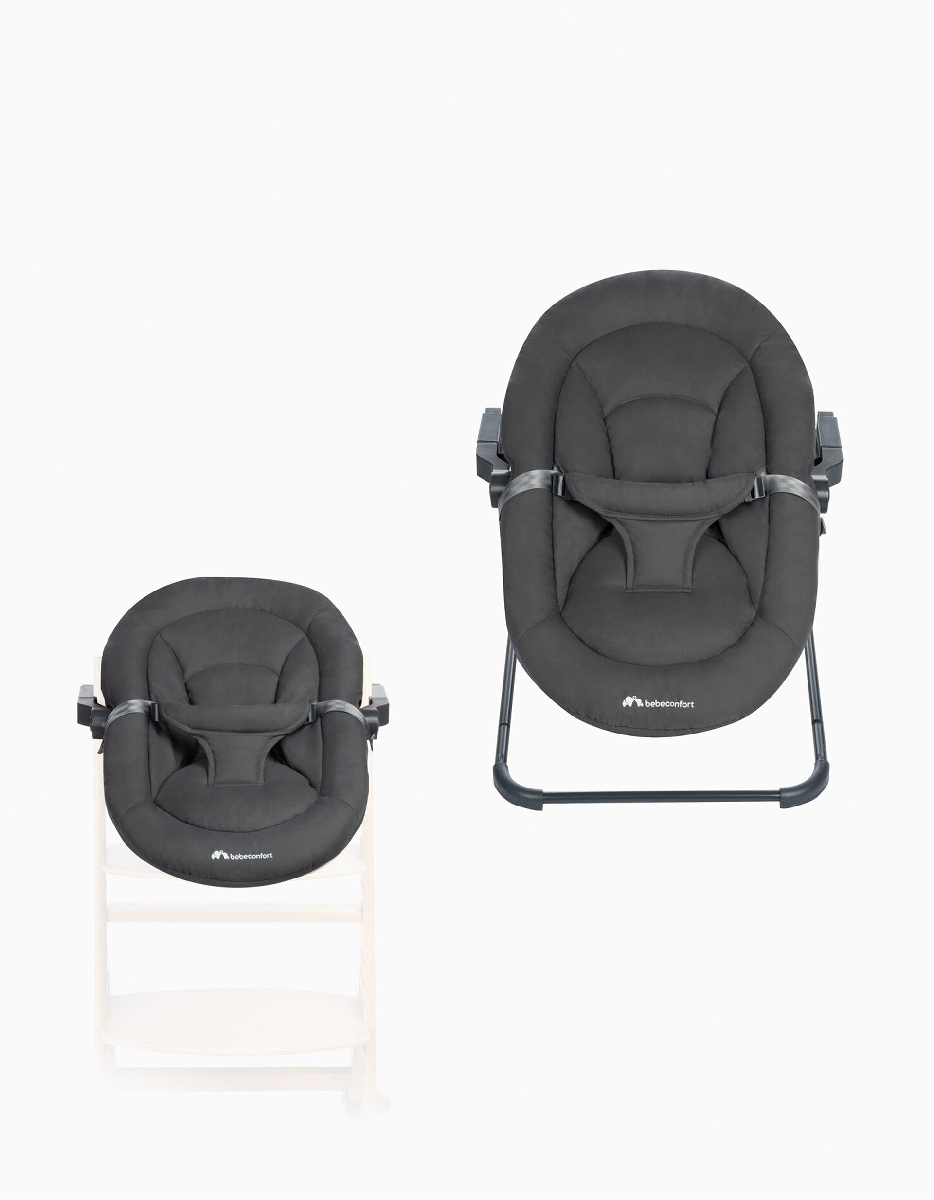 Bebe Confort Timba 2-in-1 highchair, Mineral Graphite