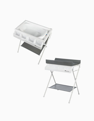 Bebe Confort Bellis Bathtub, Mineral Gray