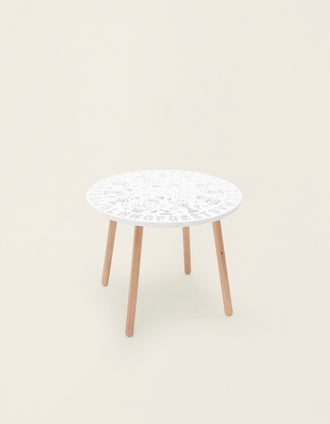 Colouring Table ZY Baby 'Emotions', White
