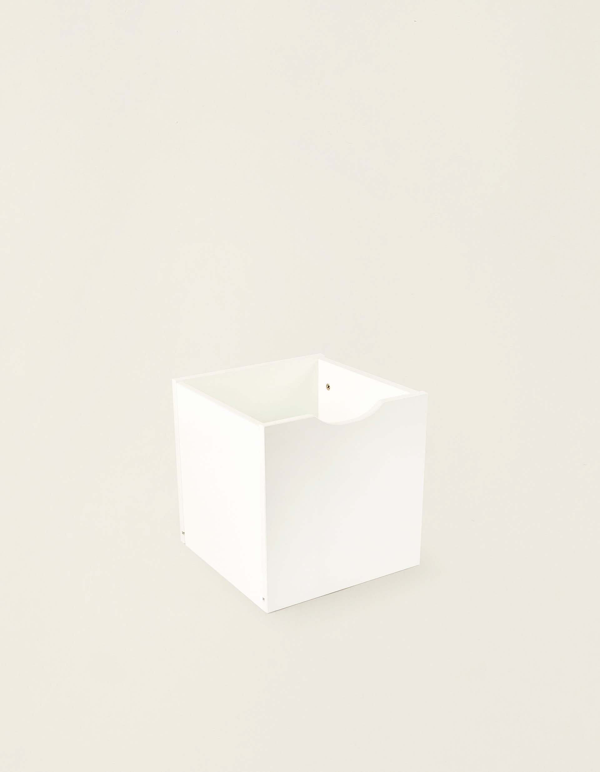 Boîte de Rangement en MDF ZY Baby, Blanc