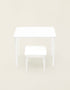 Desk + Stool Zy Baby, White