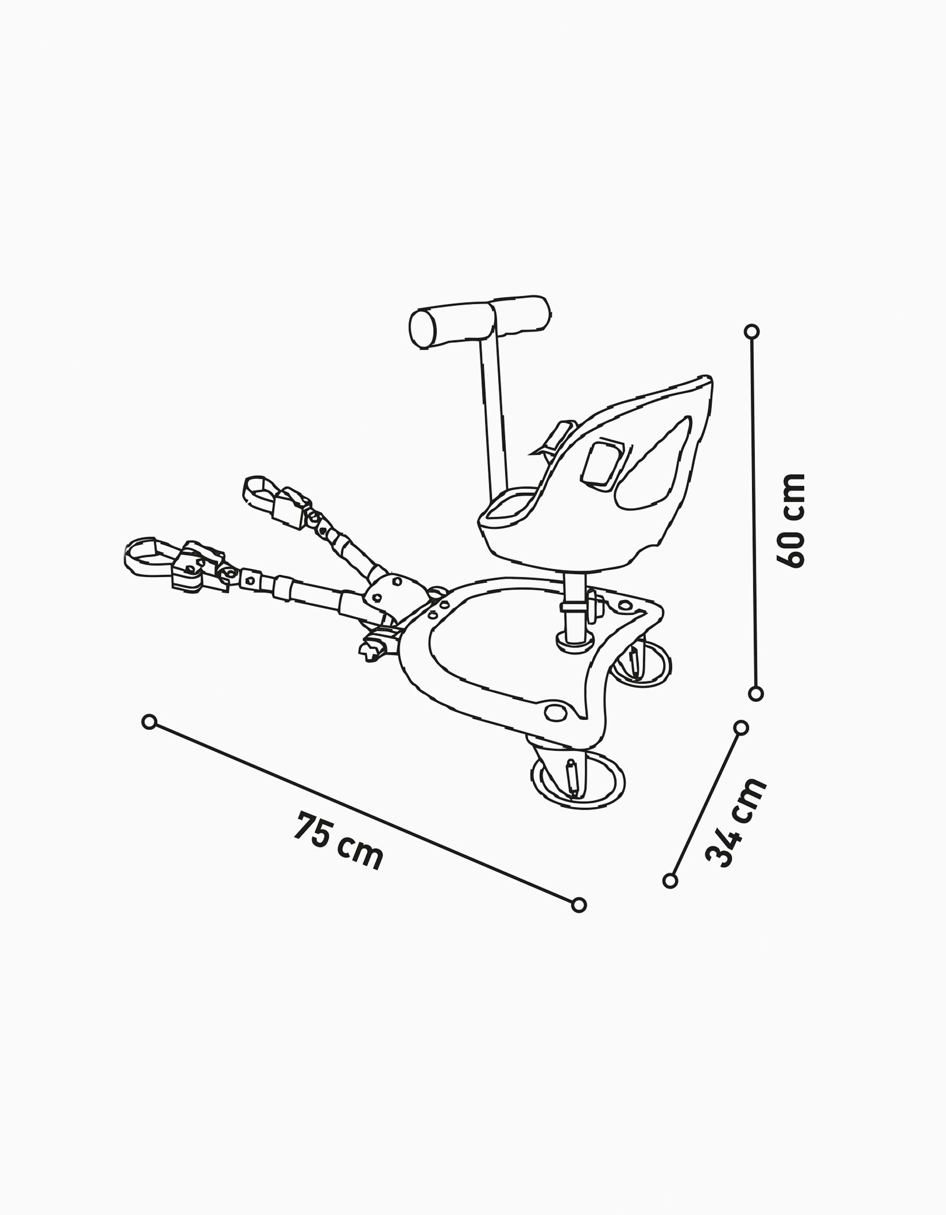 Platform with Seat Asalvo Buggy Board 2