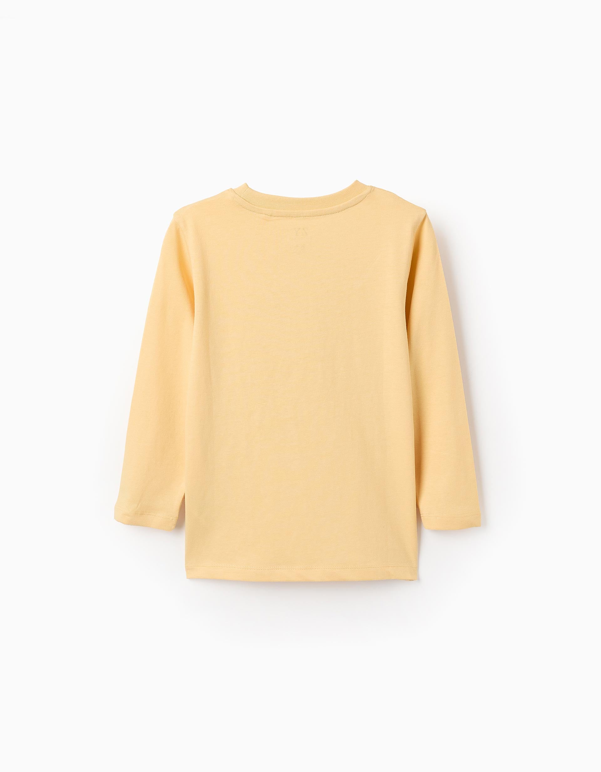 Long Sleeve T-shirt for Boys 'Museum', Yellow